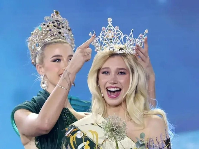 За всю историю конкурса только второй раз победу одержала представительница Чехии | Источник: nataliepuskin / Instagram (экстремистская организация, деятельность запрещена на территории РФ)