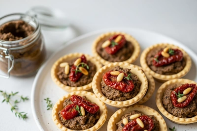 Honey Mushroom Caviar with Sun-Dried Tomatoes and Nuts: Simple Recipe