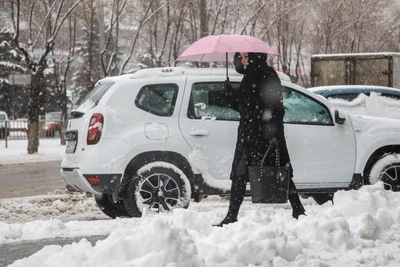 В Томске объявлено предупреждение из-за мокрого снега и ветра