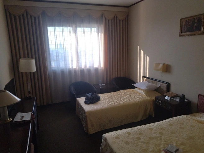 Номера были скромные, но уютные | Источник: Константин Каськаев / ВКонтакте