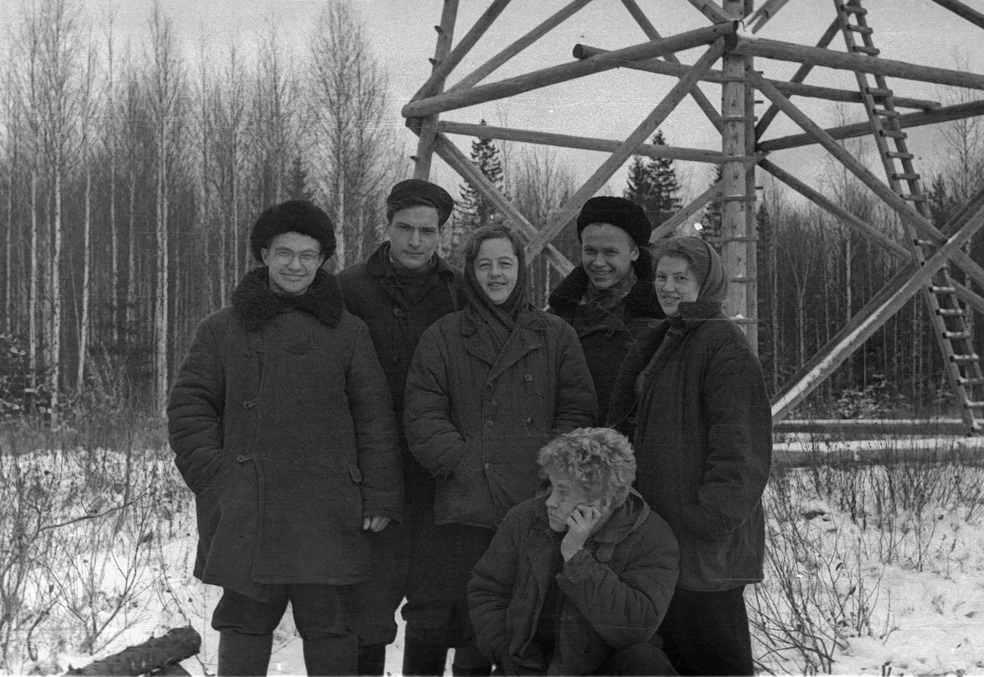 1962 г. Кировская область. Астрономо-геодезическая экспедиция / Из семейного архива