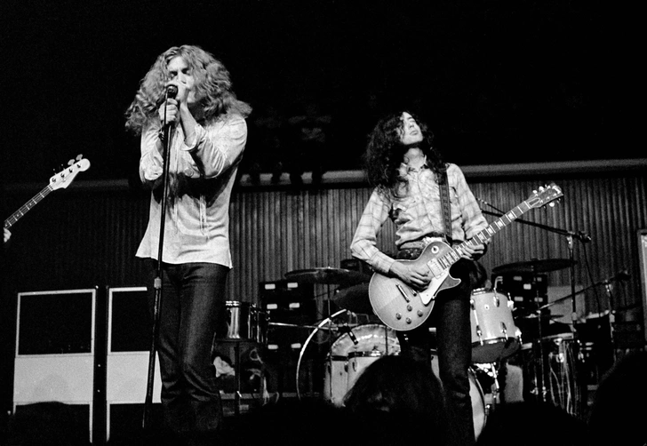 Концерт группы Led Zeppelin в Копенгагене, 1970 год | Источник: Jorgen Angel/Getty Images
