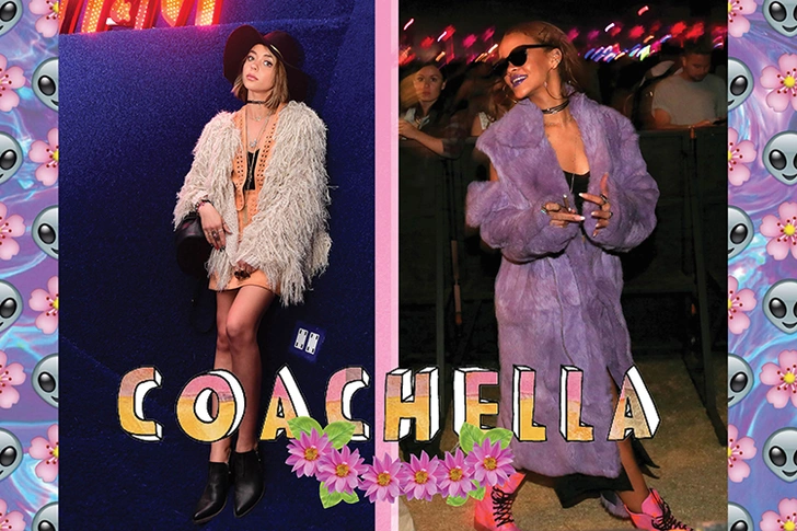 Гости фестиваля Coachella: актриса Сара Хайланд и певица Рианна | Источник: Архивы пресс-служб