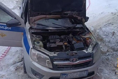 Житель Топков поджег авто полиции по указанию аферистов