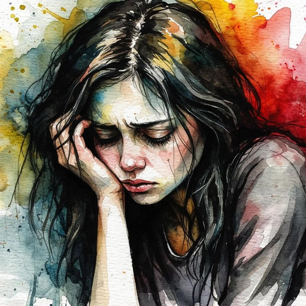 [тест] Выбери акварельный рисунок и узнай, почему ты несчастна | Источник: Шедеврум | theGirl