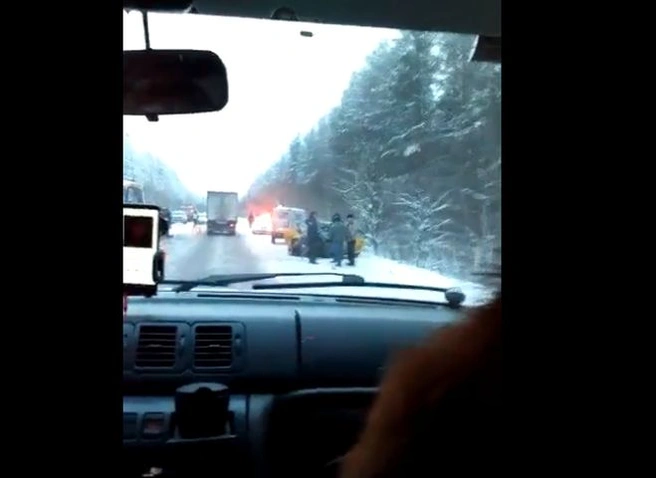 Опубликовано видео с места трагического ДТП под Касимовом | ya62.ru