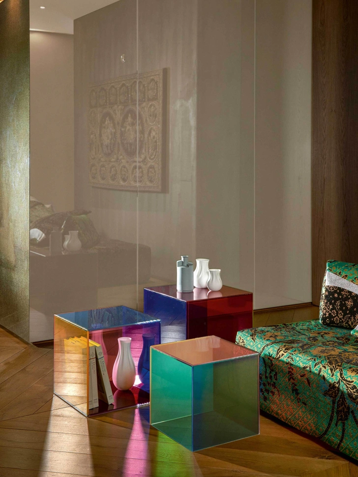 Журнальные столики Luce, дизайн Джулио Каппеллини и Антонио Факко, Cappellini. | Источник: Cappellini