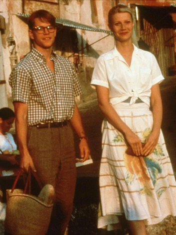 Мэтт Деймон и Гвинет Пэлтроу в фильме «Талантливый мистер Рипли»