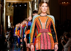 Прекрасна и сексуальна: женские образы с показа Balmain Menswear SS17