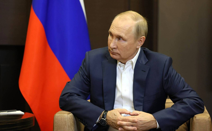 Владимир Путин на торжественной церемонии принятия в состав РФ новых территорий. Онлайн-трансляция