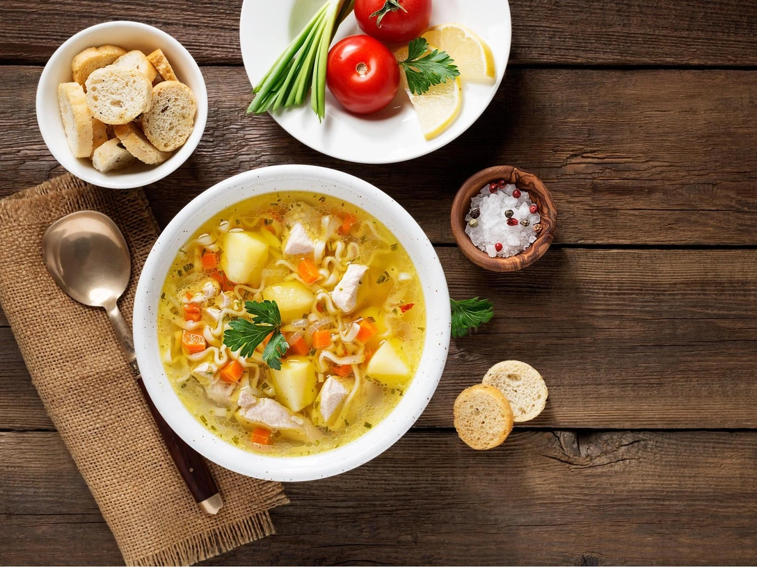 Куриный бульон: три лучших рецепта, которые уберегут от простуды | marieclaire.ru