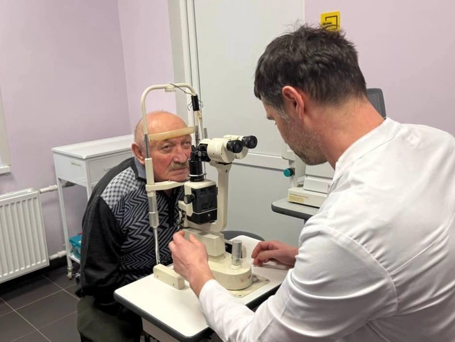 Николай на приеме у врача | Источник: Минздрав Тульской области