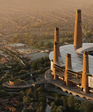 Фабрика спорта: стадион в Бирменгеме, возрождающий промышленное наследие города