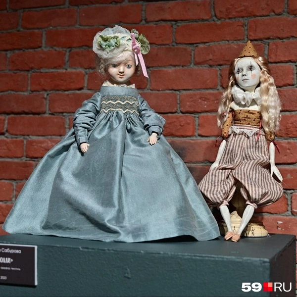 Кукла «Молли» сделана из фарфора | Источник: Василина Любимова / 59.RU
