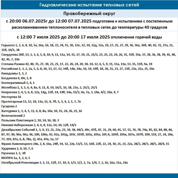 Источник: «Оператор тепловых сетей Иркутска» / Telegram