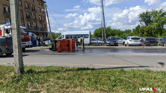 МЧС пришлось принимать меры, чтобы не случилось пожара | Источник: Читатель UFA1.RU