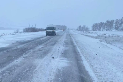 На трассе «Иртыш» в Курганской области ввели ограничения из-за непогоды