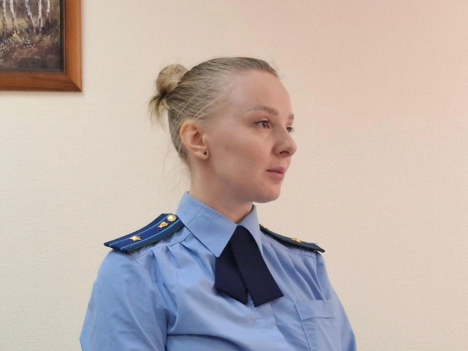 Прокурор Дарья Меденцова просила суд удовлетворить иск в полном объеме | Источник: Тимофей Крылов / V1.RU