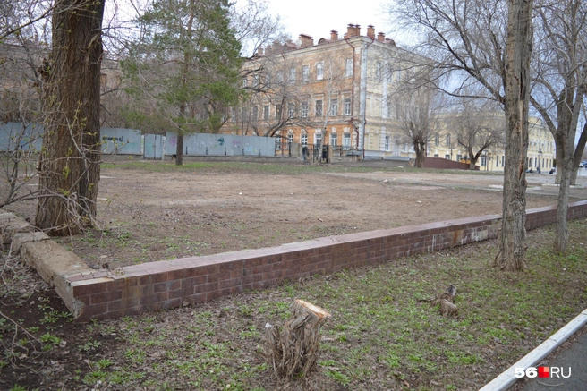 А здесь когда-то располагался тир | Источник: Анастасия Баринова / 56.RU