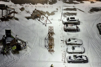 Дорожники Кургана начали расчистку улиц от снега