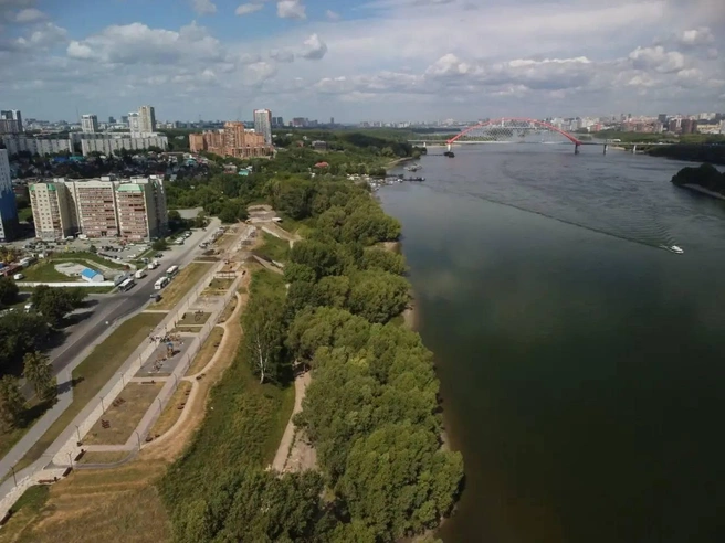 В будущем набережная протянется до парка «Арена» | Источник: Кудрявцев Максим / Telegram