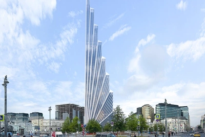 Москвичи о новом небоскребе у Белорусского вокзала