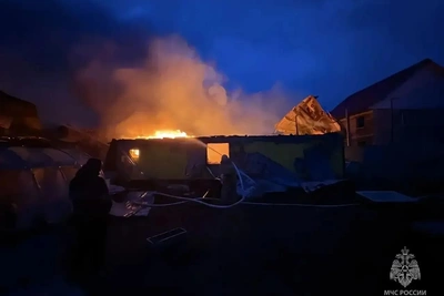 Семья из семи человек погибла при пожаре в Мегионе