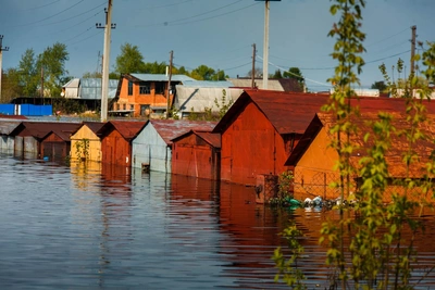 Паводок в Ишиме в 2017 году: архивные фото