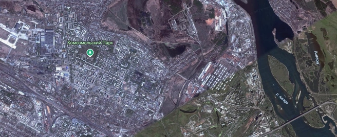 Второй Иркутск | Источник: Google.earth.com