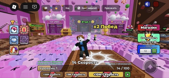 Каких-либо проблем с запуском приложения не возникло | Источник: приложение Roblox, Тимофей Крылов / V1.RU