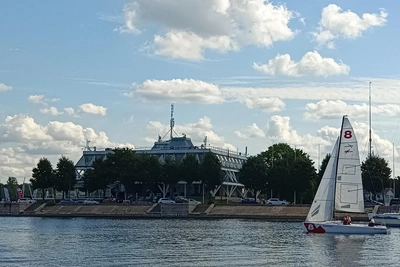 Раскопки на Петровской косе перед строительством яхт-клуба