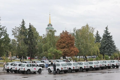 Медикам Тульской области выдали 18 «Нив»