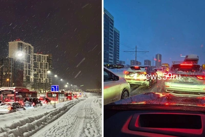 Perm in 8-point gridlock after heavy snowfall