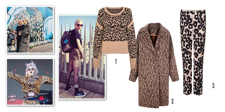 1. Пуловер, Topshop Unique. 2. Пальто, Topshop. 3. Брюки, Marc Cain. | Источник: Инстаграм (запрещенная в России экстремистская организация)