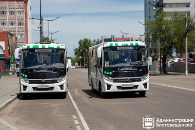 Навигация, камеры и единый тариф в автобусах Благовещенска