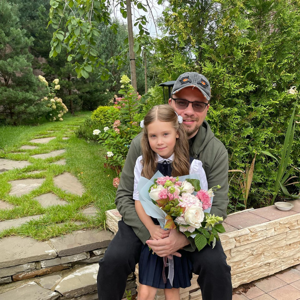 Гарик Харламов с дочкой