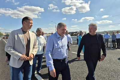 На юге Волгограда открыли Сарептский путепровод