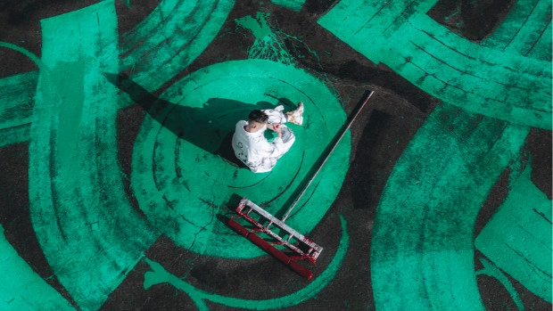 Самое большое граффити в мире от Покраса Лампаса