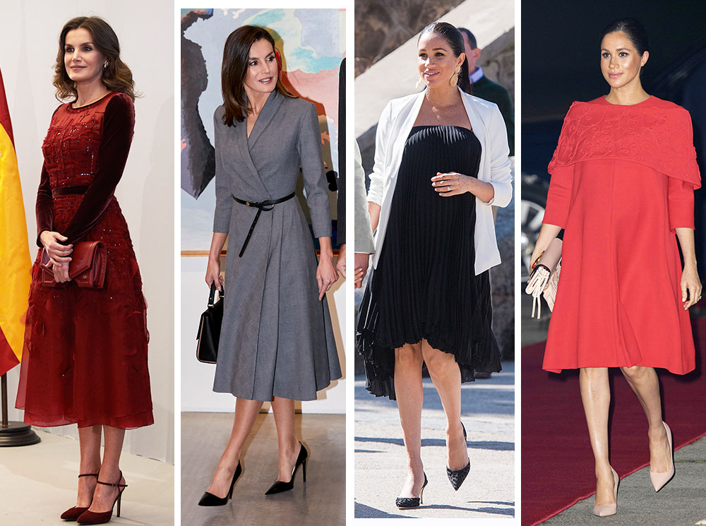 Герцогиня Сассекская или королева Летиция: чей гардероб в туре по Марокко оказался удачнее | marieclaire.ru