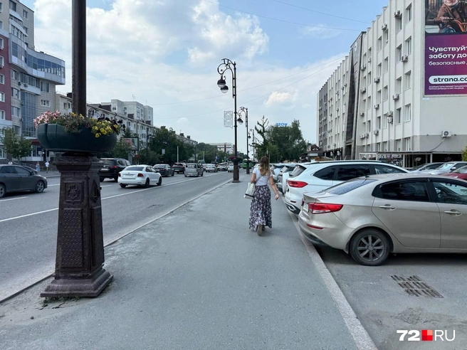 Обстановка в центре Тюмени | Источник: Екатерина Бурлева / 72.RU 