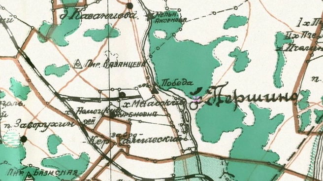 Но название «Победа» появилось только на карте 1928 года | Источник: etomesto.ru