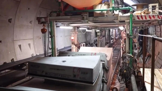 Сейчас тоннели продолжают спорить | Источник: Красноярское метро / t.me