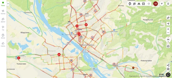 Люди бежали по ручью: что происходило на улице Зыряновская, где хлынула вода — хроника | Источник: 2ГИС