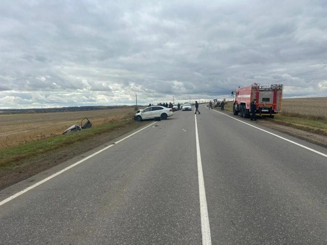 С травмами также госпитализированы рязанцы из иномарки | Источник: МВД по Рязанской области