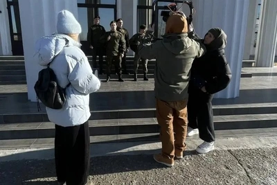 Газманов снимает клип в Забайкалье после визита к военным