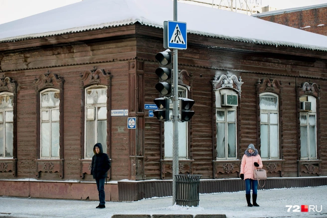 Дом Нечаева, виноторговца из Ялуторовска, в 2016 году выглядел так | Источник: Ирина Шарова / 72.RU