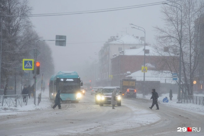В Архангельске осадков не ожидают, зато в районах пройдет снег | Источник: Иван Митюшёв / 29.RU