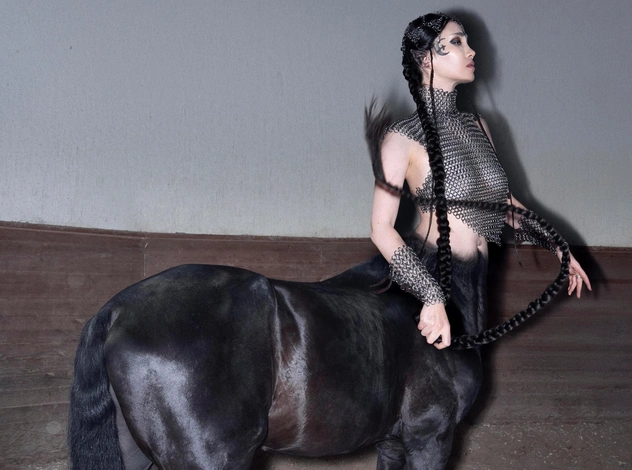 Художница Ая Шалкар переосмысливает женскую мифологию на выставке в Нью-Йорке