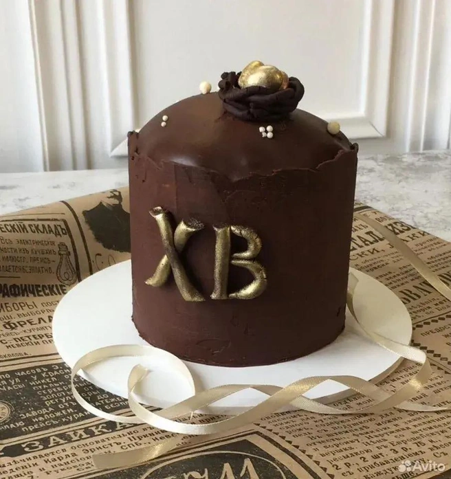 Так выглядит морковный кулич с шоколадом | Источник: Avito.ru
