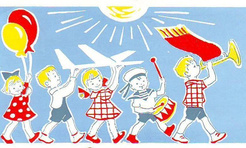Ностальгическая подборка из детства: советские открытки с 1 Мая